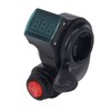 Electric Bike Thumb Throttle 3 Speed Digital Voltage Display Bicycle