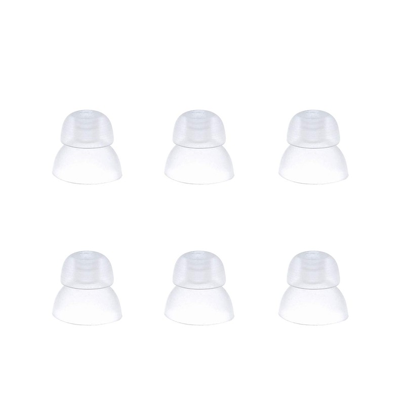BLJ Hearing Amplifier 6pcs Ear Buds Domes, Double Layer Design,