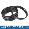 A ABSOPRO 72.6 to 66.1 mm Wheel Hub Centric Rings