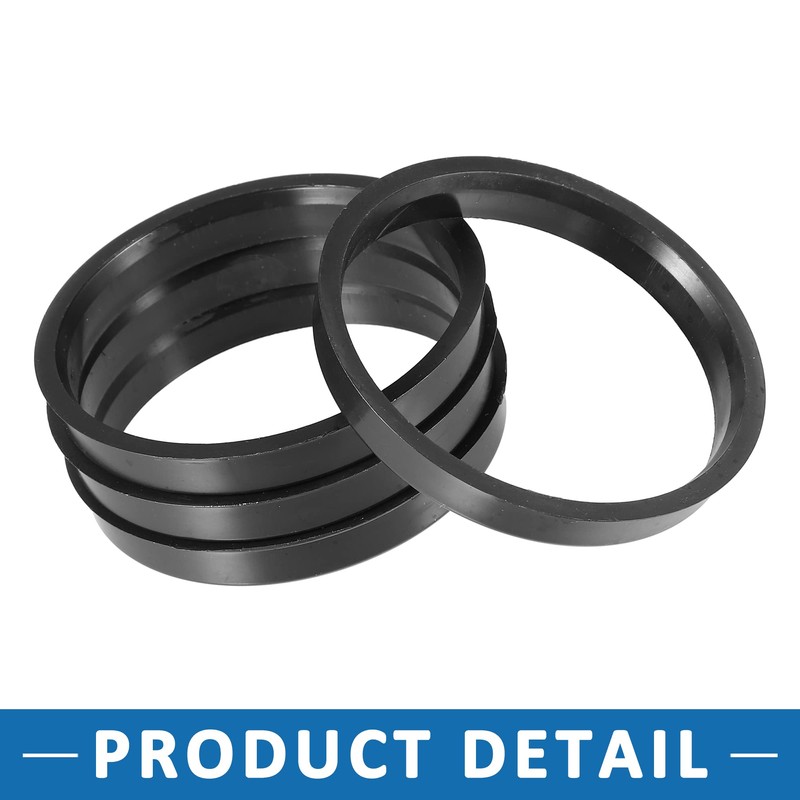 A ABSOPRO 72.6 to 66.1 mm Wheel Hub Centric Rings
