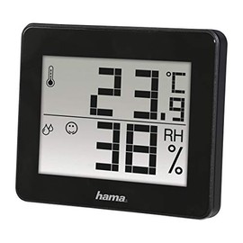 Hama | "TH-130" Thermo/Hygrometer | Black