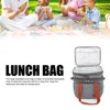 Insulated Lunch Bag 2 Layer Leakproof 14L Large Capacity Handheld