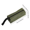 Pack of 2 Small Portable Tool Bag Waterproof Zip Storage