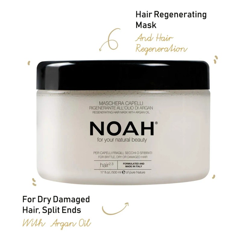 Mascarilla Capilar Noah Para Crecimiento Y Regeneración Con