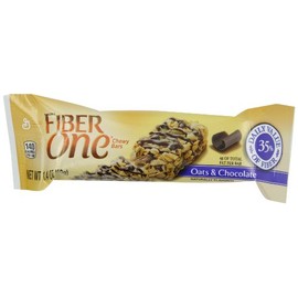 Fiber One Chewy Bars, Oats And Chocolate, 1.4 Oz, 16/box
