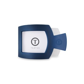 TELETIES - Medium Flat Square Hair Clip - Fall Collection - Hair Claw Clips for Women - Strong Grip, Bendable Teeth, Curved Design - For All Hair Types and Textures - Midnight Rain