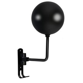 DXUANTING Motorcycle Helmet Stand Helmet Display Stand with Hook Wall Mounted Rotatable Hat Stand Helmet Hanger for Caps Coats Baseballs Rugby Key Coats