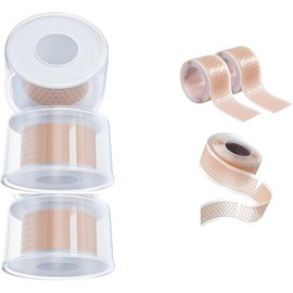 Silicone Gel Heel Protectors 3 Rolls (300cm) - Invisible Anti-Blister Tape for Shoes