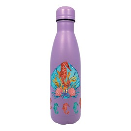 Deluxebase NatureVac - Seahorse from Insulated BPA Free Reusable Travel Vacuum Bottle Flask For Hot and Cold Water, Coffee, Tea