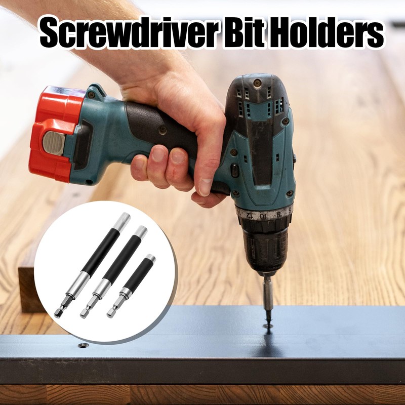 Biaungdo Magnetic Drill Bit Holder, 5 Pack Scalable Screw Drive