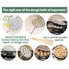 PetriStor Walnut Cookie Mold Maker 16 nut Oreshki Mold Maker