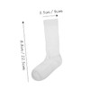 Ipetboom 4Pcs Non Slip Nursing Socks for Men Cotton Calf
