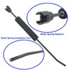 VASTOOLS Brake Spring Tool Set,Brake Spring Compressor,Brake Spring Removal Tool,Brake