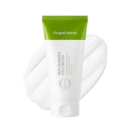 OxygenCeuticals Skin Barrier Ato Cream - Crema protectora con Fucoidan V, manteca de karité y centella asiática, fortalece la barrera de la piel y calma la piel sensible. 4.05 fl.oz (4.1 fl oz)