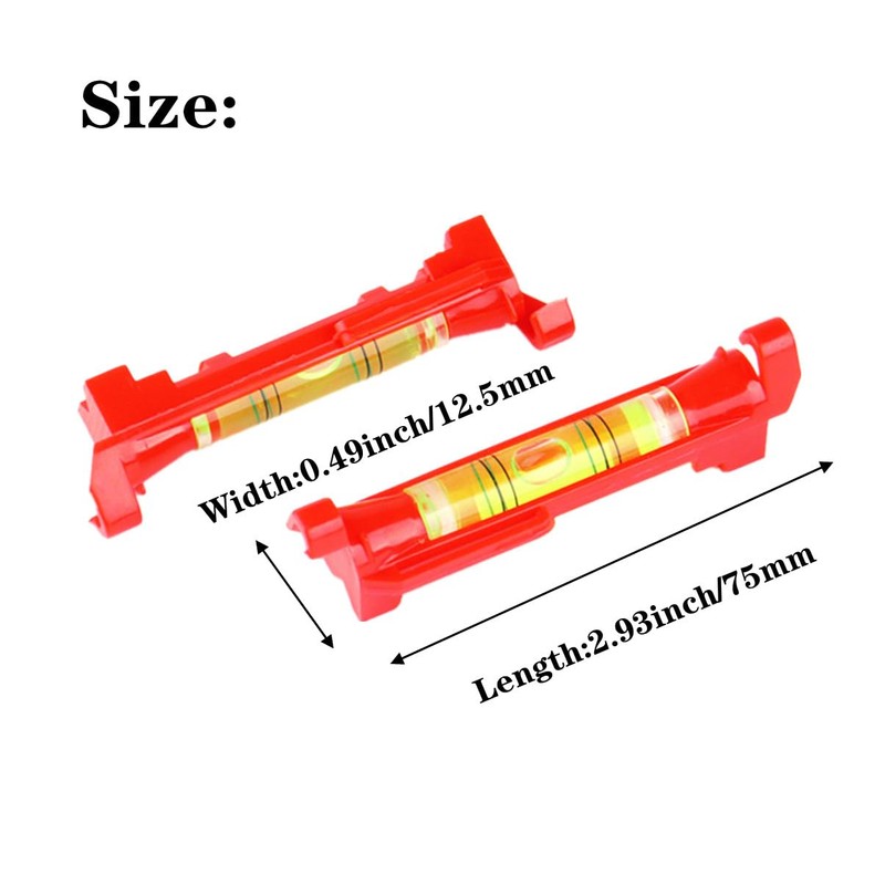 ZUJHPYMI 5Pcs String Line Level Hanging Line Bubble Levels for