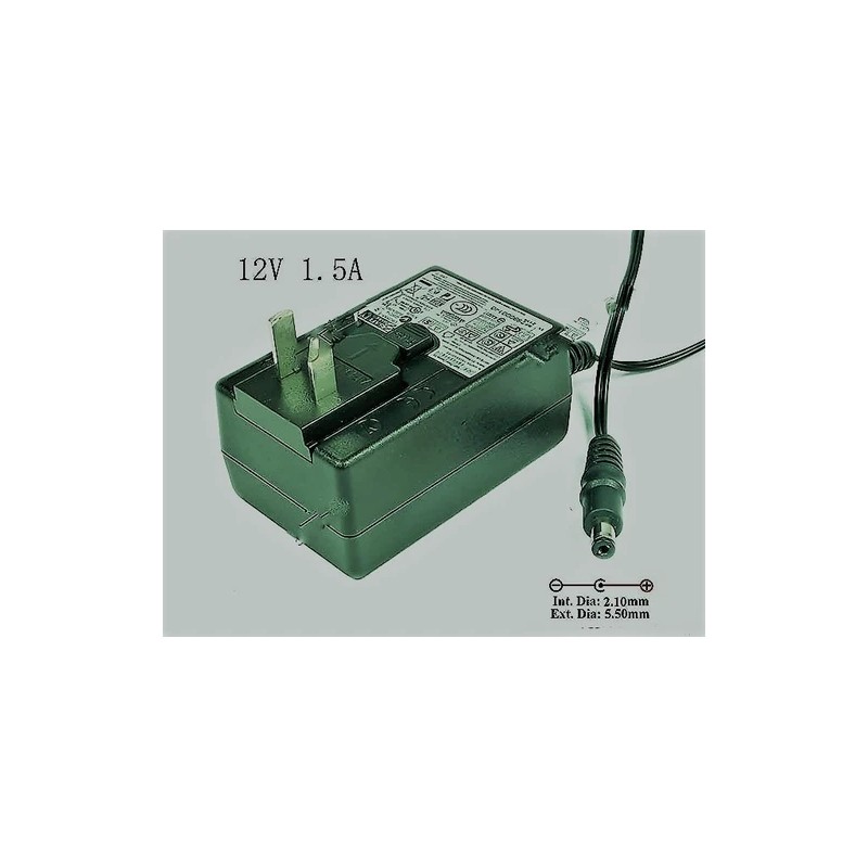 Asian Power Devices Genuine Asian Power Devices WA-18H12 18W,12V,1.5A Interchangeable