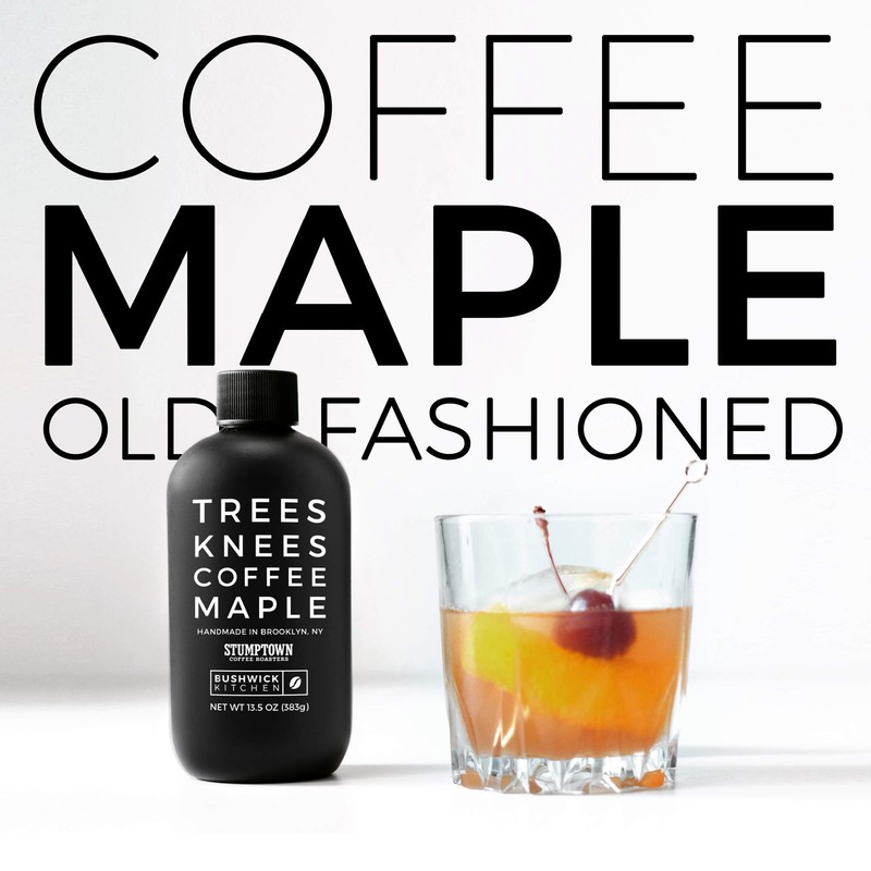 Trees Knees Coffee Maple Syrup, Grade-A Organic Maple Syrup with