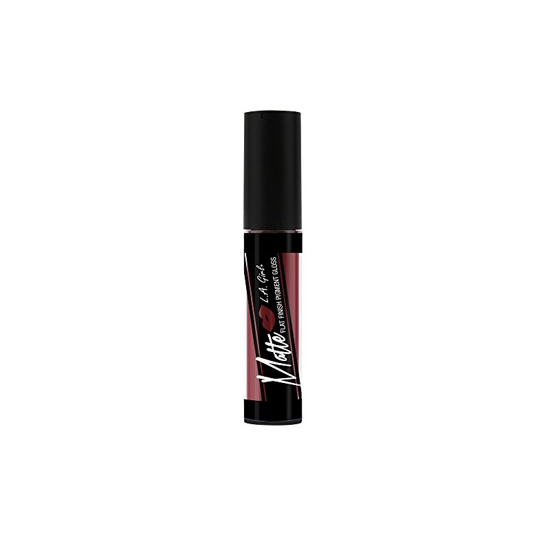 L.A. Girl Matte Flat Finish Pigment Gloss, Backstage,0.17 Ounce, GLG844