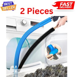 PetOde Dryer Vent Cleaner Kit Dryer Lint Vacuum Attachment with Stretch Universal...