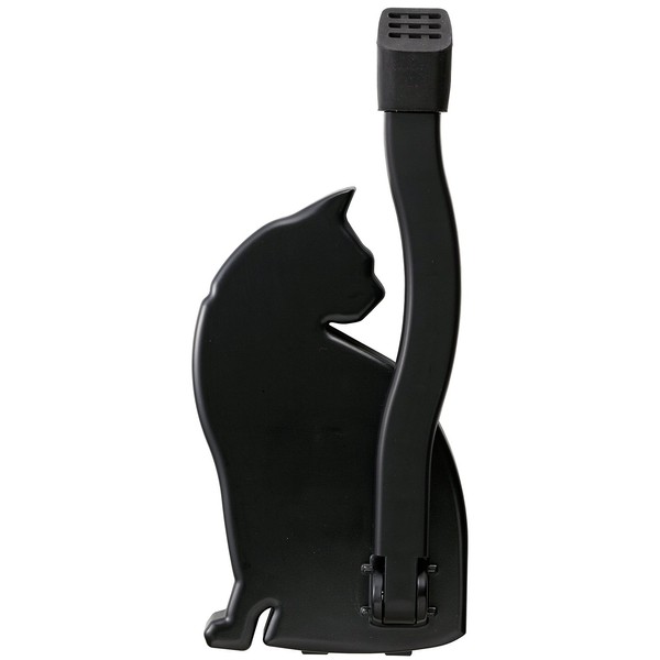 Doorstop Wedge Cat Black AKS-05 by Asahi (Black)