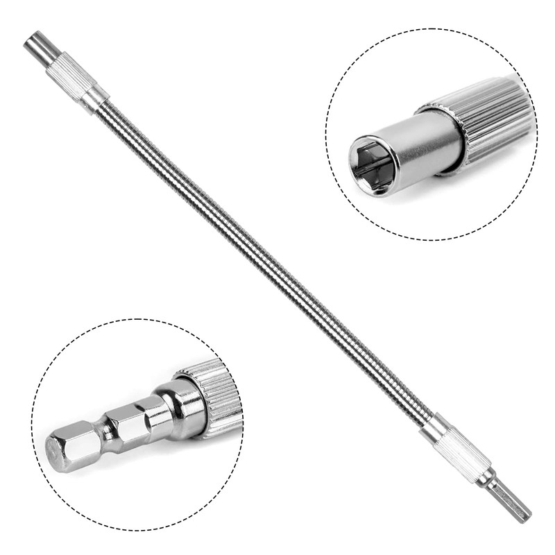 OWLMATE Set of 2 Magnetic Bit Holders, Angle Attachment Set