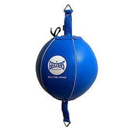 Geezers Elite Pro Leather Floor To Ceiling Ball (LARGE, BLUE)
