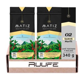 Matiz Colombian Light Coffee (2 Pack) Matiz Cafe Colombiano Suave roasted and ground coffee Matiz Suave