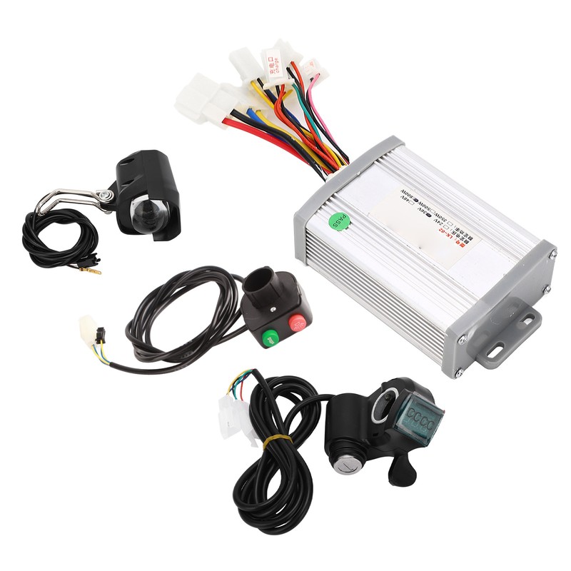 36V 800W Brush Speed Motor Set Controller Electric Bike Thumb