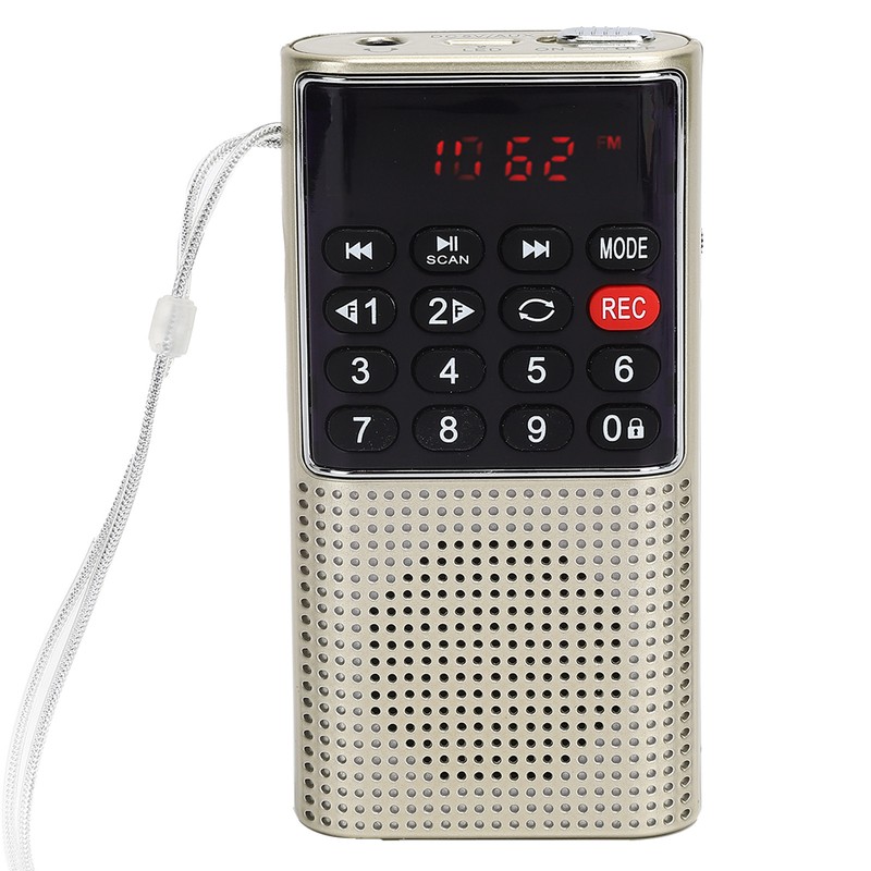 L‑328 Mini FM Radio Speaker Portable Multifunction USB Music MP3