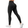 QOQ Hidden Butt Scrunch Leggings High Waisted Workout Leggings for