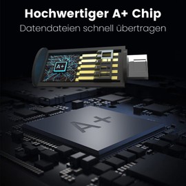 USB Sticks 2GB 10 Stück, AreTop Speicherstick 2GB 360°drehbare Schutzhülle Design mit Schlüsselband USB 2.0 Flash Drive (10 Farben)