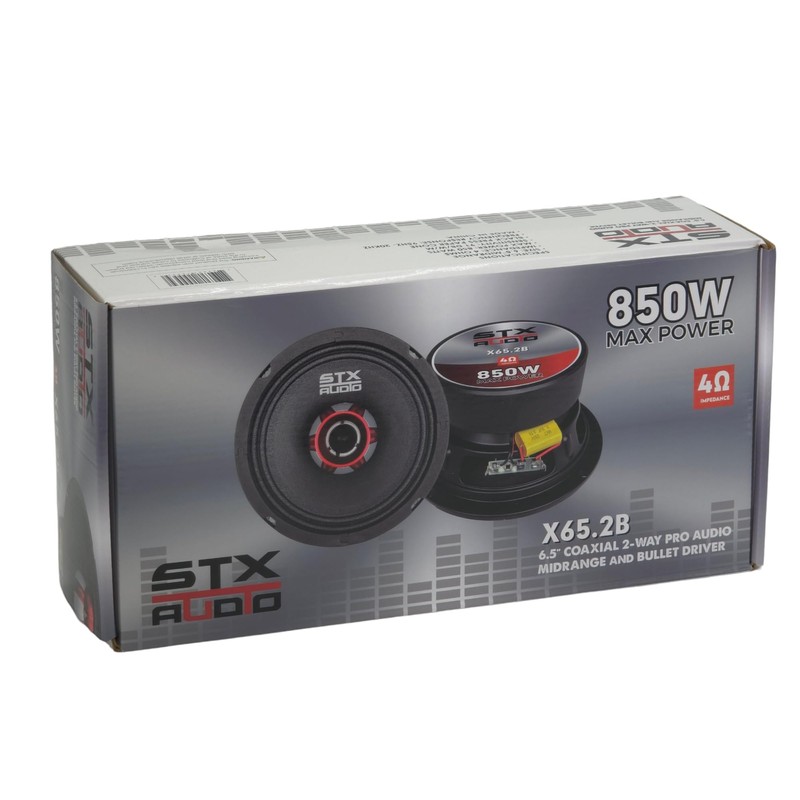 STX Audio X65.2R 6.5" Midrange Speaker, 850 Watts Max Power,