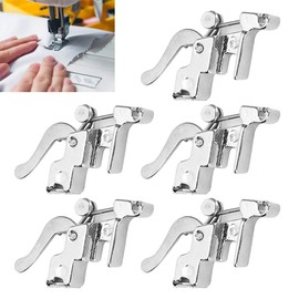 Presser Feet Holder Universal Low Shank Metal Snap On Adapter Ankle for Sewing Machine, Easy Installation, Premium Quality, Large Compatity, with All Multifunctional Presser