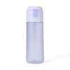Francfranc One Touch Clear Bottle Purple Water Bottle My Bottle
