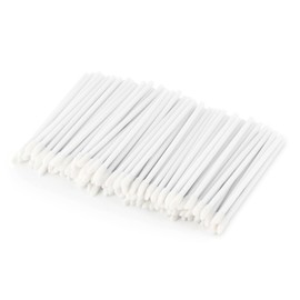 100 Unicorn Lashes - Cleaning Sticks for Eyelash Extension - Disposable Lip Brush - Colour: White