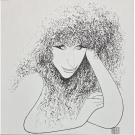 Al Hirschfeld "Barbra Streisand 1984" CUSTOM FRAMED ART Caricature  Music
