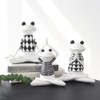 Meditation Frog Statue Resin Frog Sculpture Animal Yoga Statue for