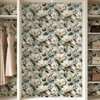 ReWallpaper Vintage Floral Wallpaper Peel and Stick Magnolia Wallpaper