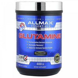 올맥스, 에센셜, 글루타민, 14.11온스 (400g) Allmax, Essential, Glutamine, 14.11 oz (400g)