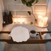 Esponjas Exfoliantes Beige para Baño con Cuerda y Diseño de