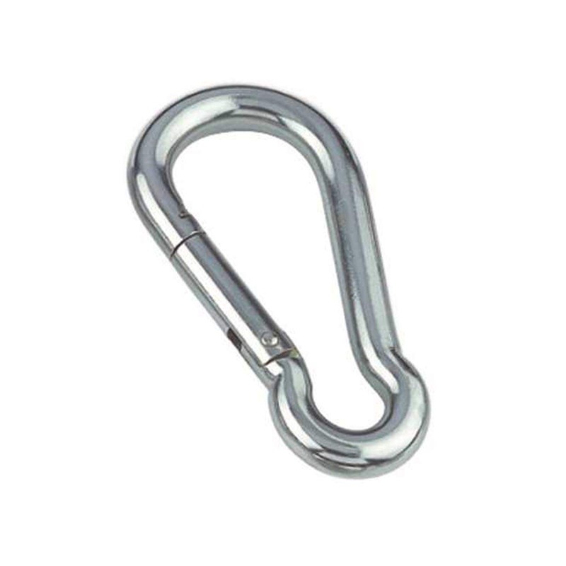 HAMBURGER TAUWERK-FABRIK EST. 1901 Pack of 10 Stainless Steel Carabiner