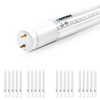 PARMIDA 20-Pack LED T8 Hybrid Type A+B Light Tube, 4FT,