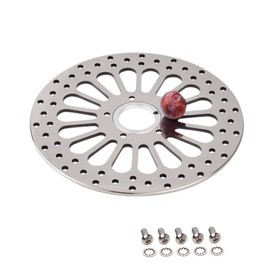 11.5'' 1 Piece Front Brake Rotor For Harley Touring Electra Glide Electra Glide Dyna Sportster Softail 2000-2015