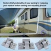 Vanshly,2 Pack Mounting Brackets Compatible with Dometic Sun Chaser Lower