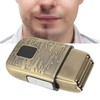 Electric Hair Clipper Retro Portable Efficient Dual Head Cordless Beard