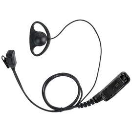 Walkie Talkie Earpiece Radio Earpiece for Motorola XPR 6350 6550 XPR 7350 7550e APX 4000 6000 APX7000 8000 XiR P8200 XiR P8208 XiR P8260 XiR P8268 Two Way Radio Headset D Shape (8268-D)
