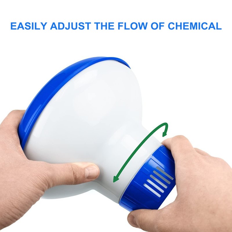 12.7cm Floating Dispenser Chlorine, Chlorine Tablets Dispenser Adjustable Chemical Floater