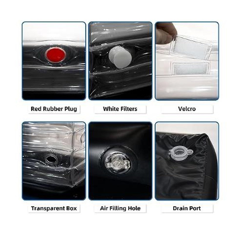 Tuwei Inflatable Mushroom Monotube Kit, Mushroom Growing Kit, Durable for