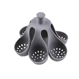 Silicone Egg Boiler Rack, Freestanding Egg Boiler Holder with 6 Slots, Heat-Resistant Silicone Cooker for Soft & Hard Boiled Eggs, Easy to Use Kitchen Tool