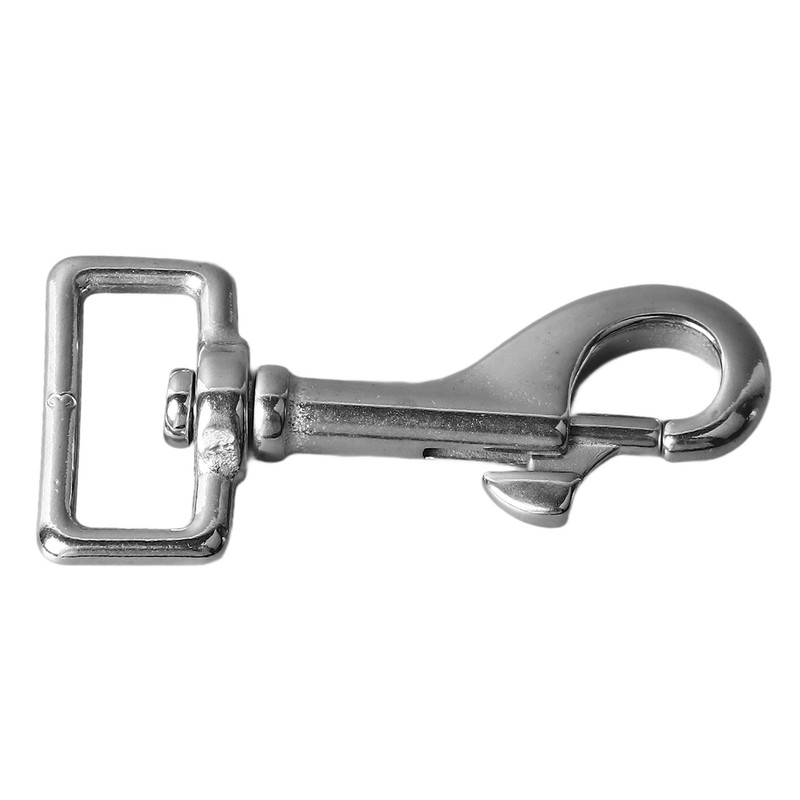 5PCS 27mm Square Tail Snap Hooks 360 Degree Rotating Hook